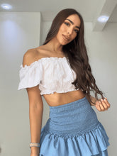 TOP OJALILLO MANGA CORTA